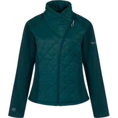 Chaquetas Regatta Chilton Hybrid Mujer - Verde Oscuro - Chile RNM716893